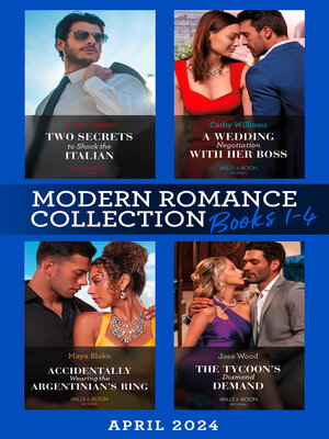 cover image of Modern Romance April 2024 Books 1-4